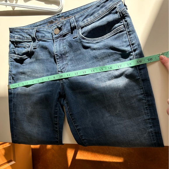 MAVI, “Alexa” Skinny Jeans, Frayed Hem, Blue Wash, Sz 10?/12? - Picture 10 of 11